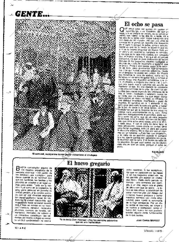 ABC MADRID 11-08-1990 página 92