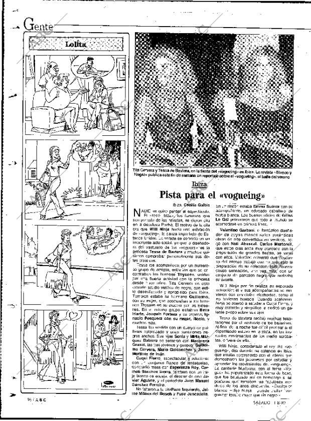 ABC MADRID 11-08-1990 página 96