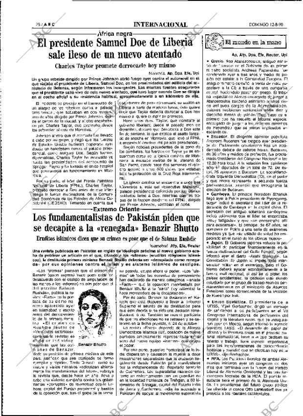 ABC MADRID 12-08-1990 página 28