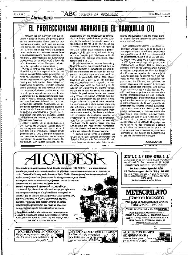 ABC MADRID 12-08-1990 página 72