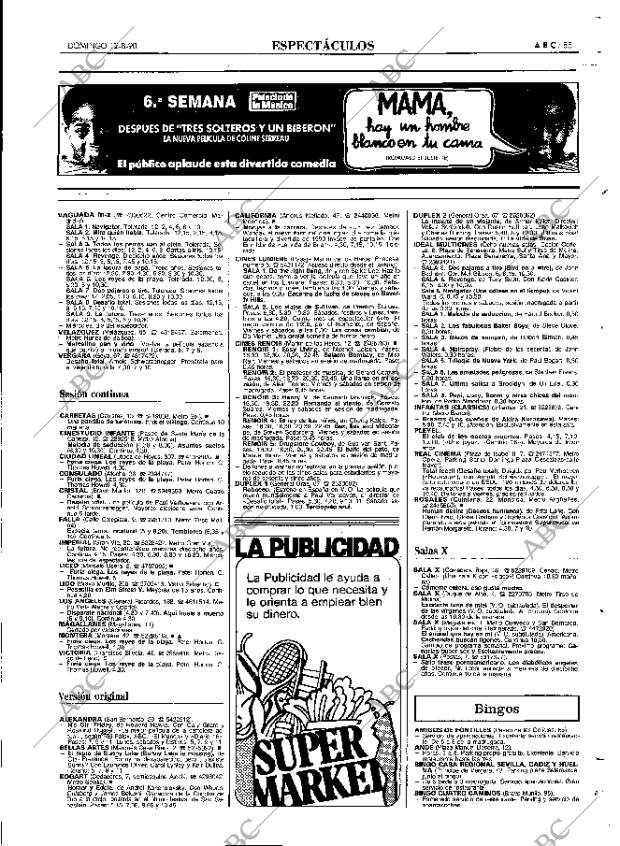 ABC MADRID 12-08-1990 página 85