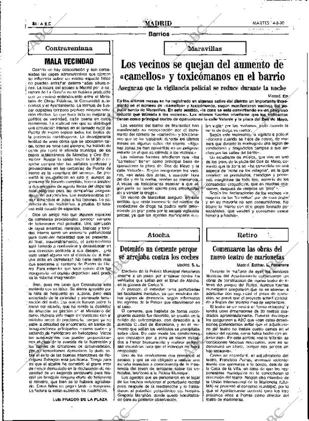 ABC MADRID 14-08-1990 página 36