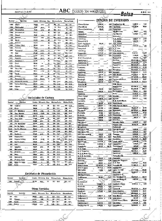 ABC MADRID 14-08-1990 página 61