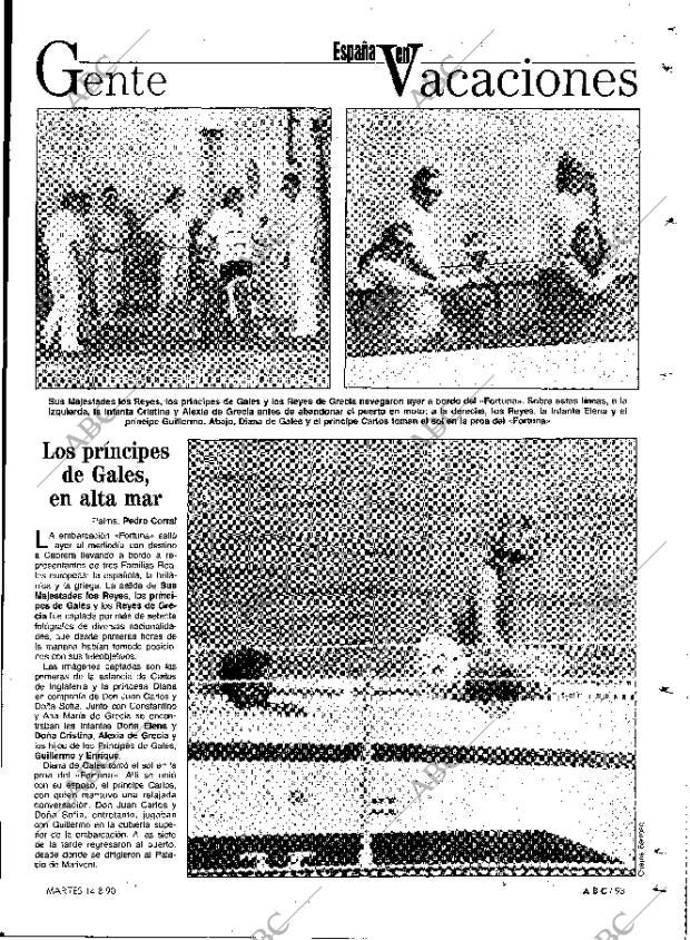 ABC MADRID 14-08-1990 página 93