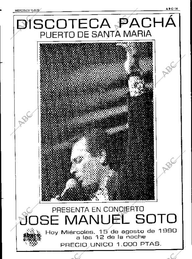 ABC SEVILLA 15-08-1990 página 35