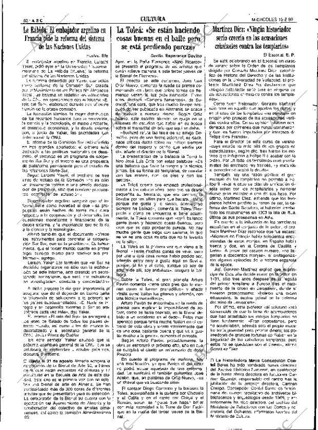 ABC SEVILLA 15-08-1990 página 52