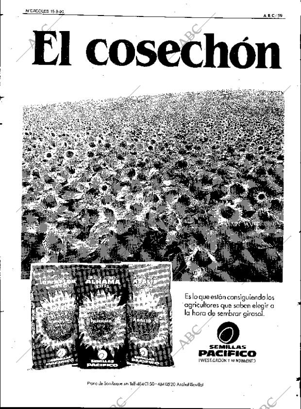 ABC SEVILLA 15-08-1990 página 59