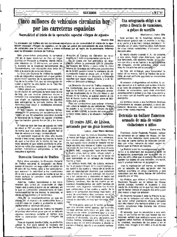 ABC SEVILLA 15-08-1990 página 61