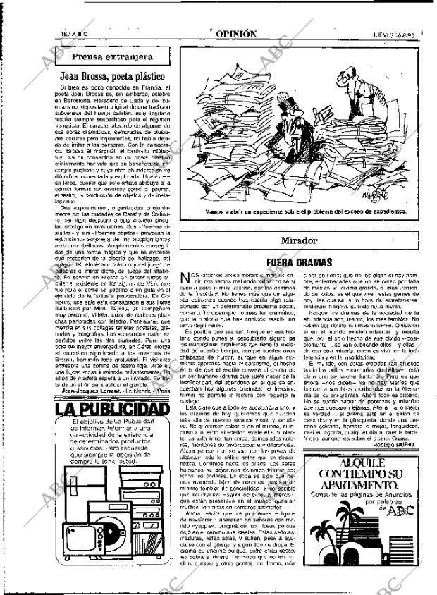 ABC MADRID 16-08-1990 página 18