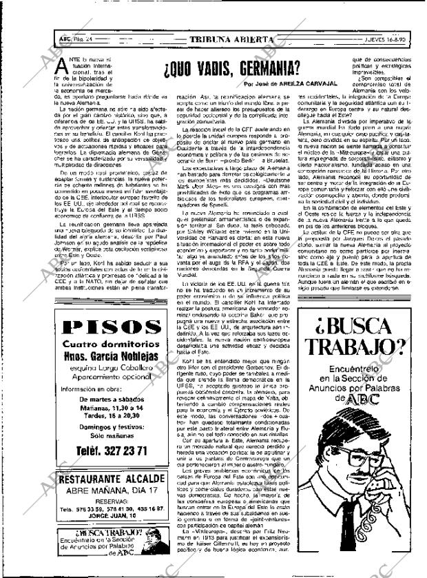 ABC MADRID 16-08-1990 página 24