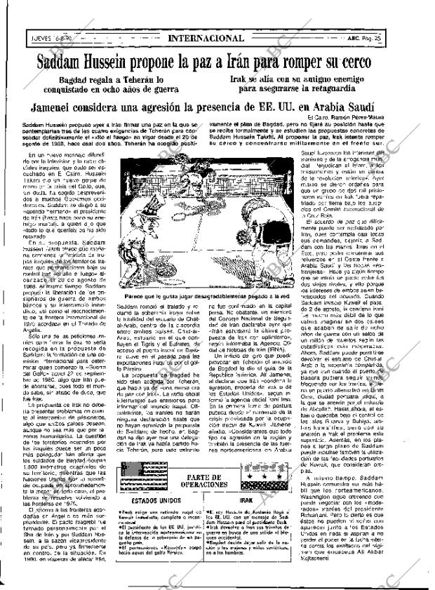 ABC MADRID 16-08-1990 página 25