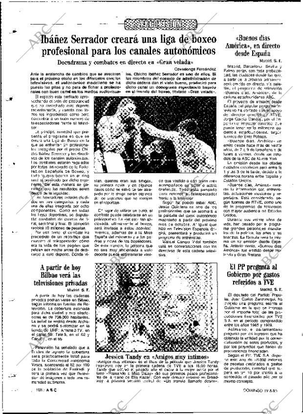 ABC MADRID 19-08-1990 página 108