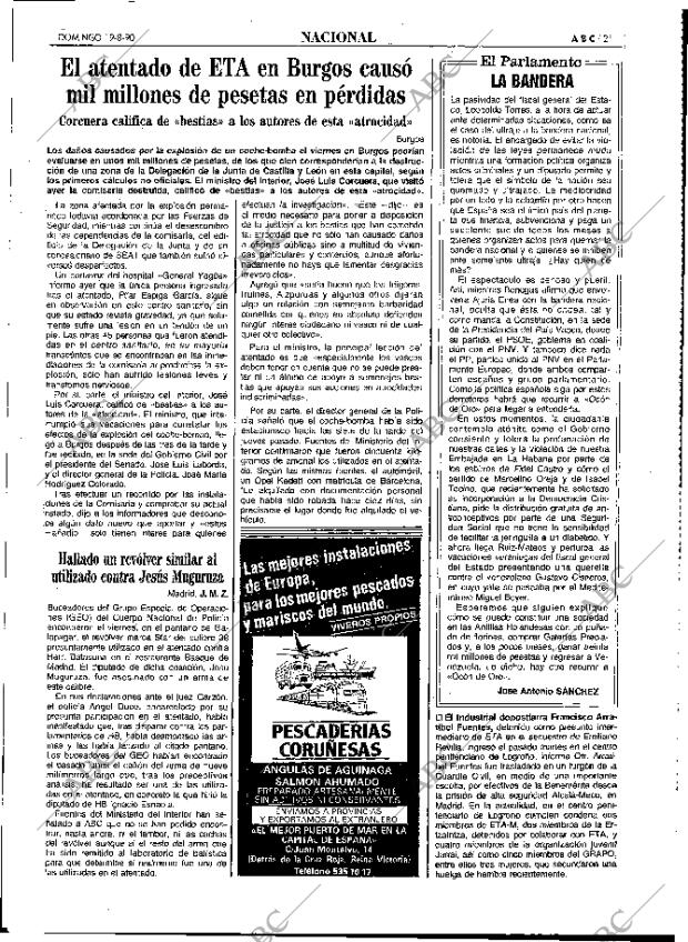ABC MADRID 19-08-1990 página 21
