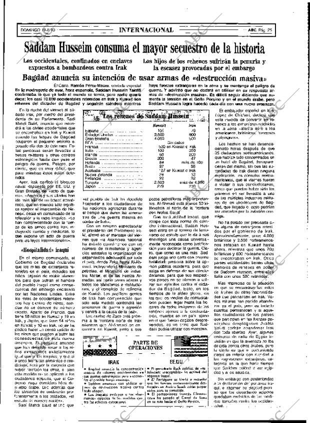 ABC MADRID 19-08-1990 página 25