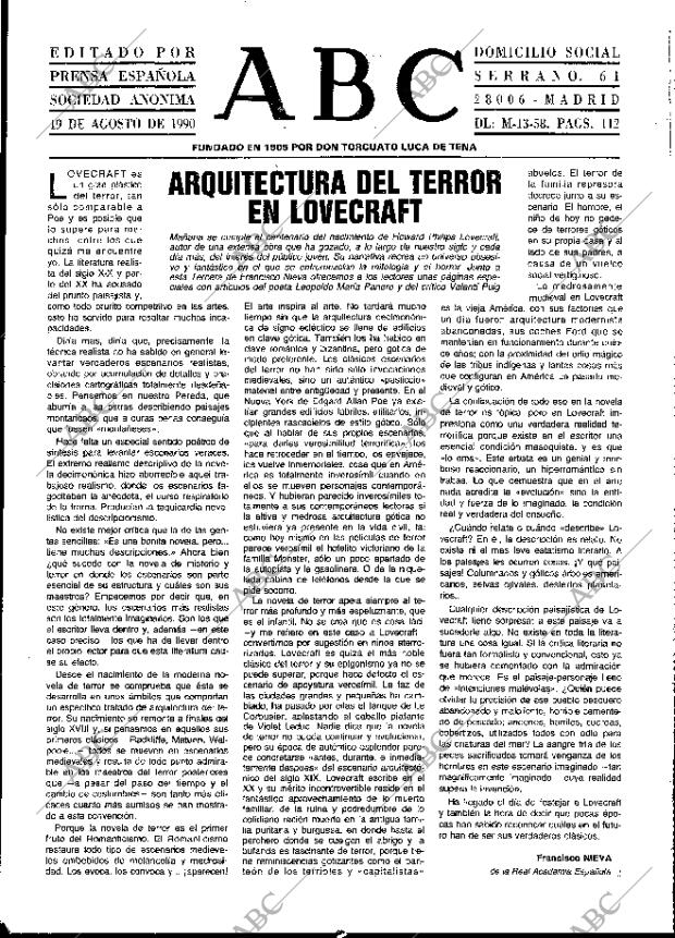 ABC MADRID 19-08-1990 página 3