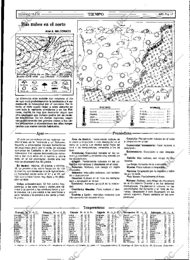 ABC MADRID 19-08-1990 página 47