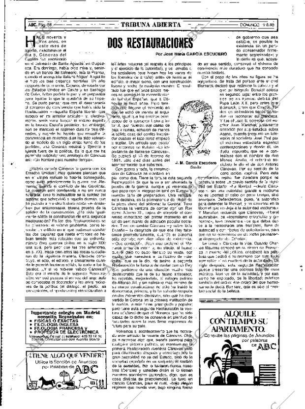 ABC MADRID 19-08-1990 página 58