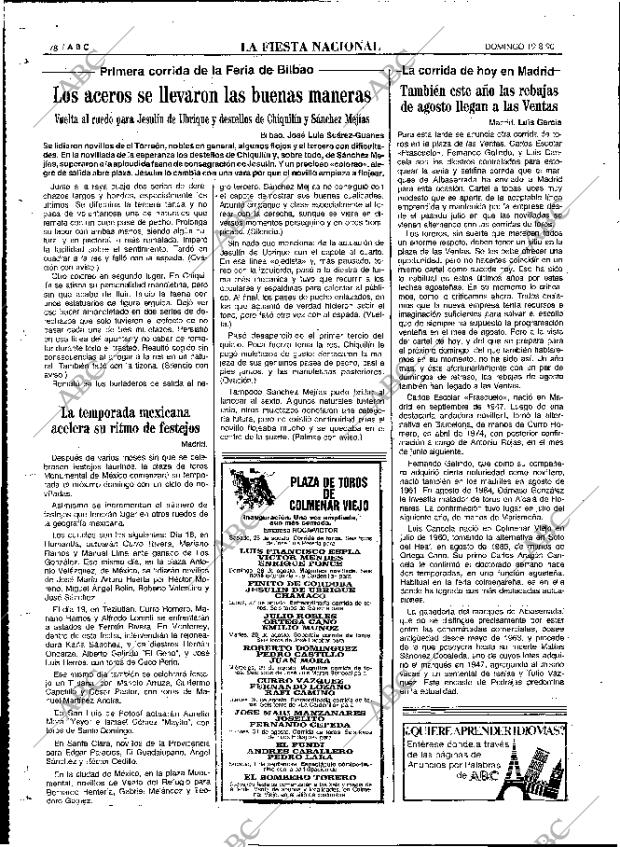 ABC MADRID 19-08-1990 página 78
