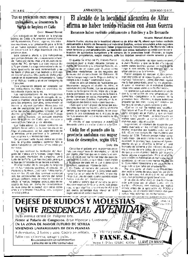 ABC SEVILLA 19-08-1990 página 32