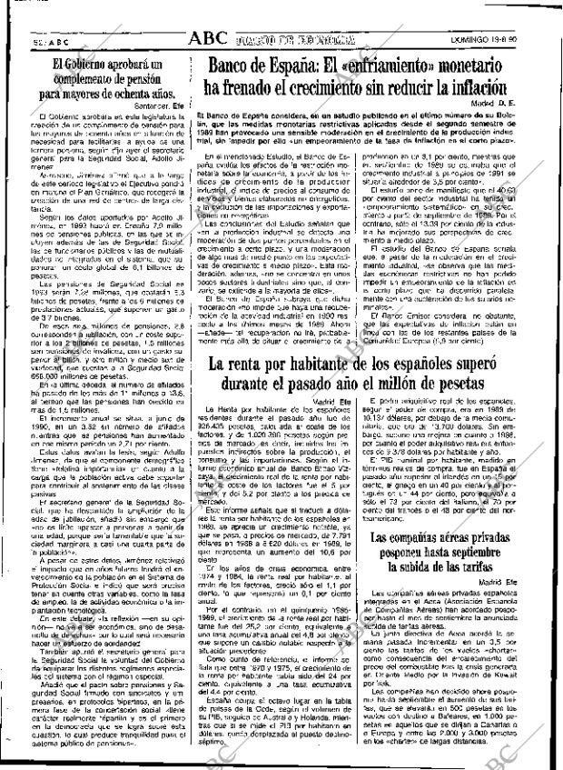ABC SEVILLA 19-08-1990 página 52