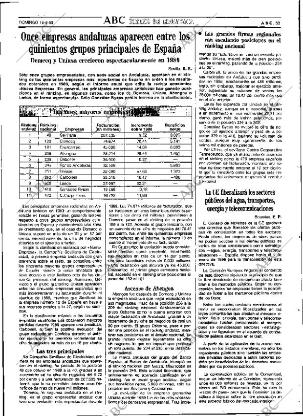 ABC SEVILLA 19-08-1990 página 53