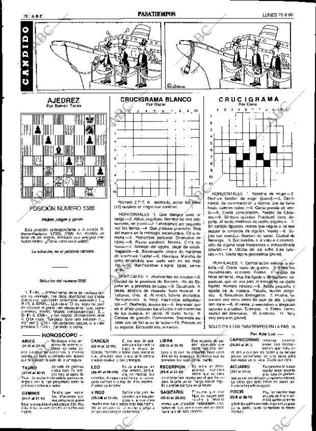 ABC SEVILLA 20-08-1990 página 78