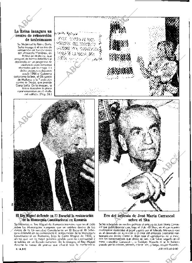 ABC SEVILLA 23-08-1990 página 4