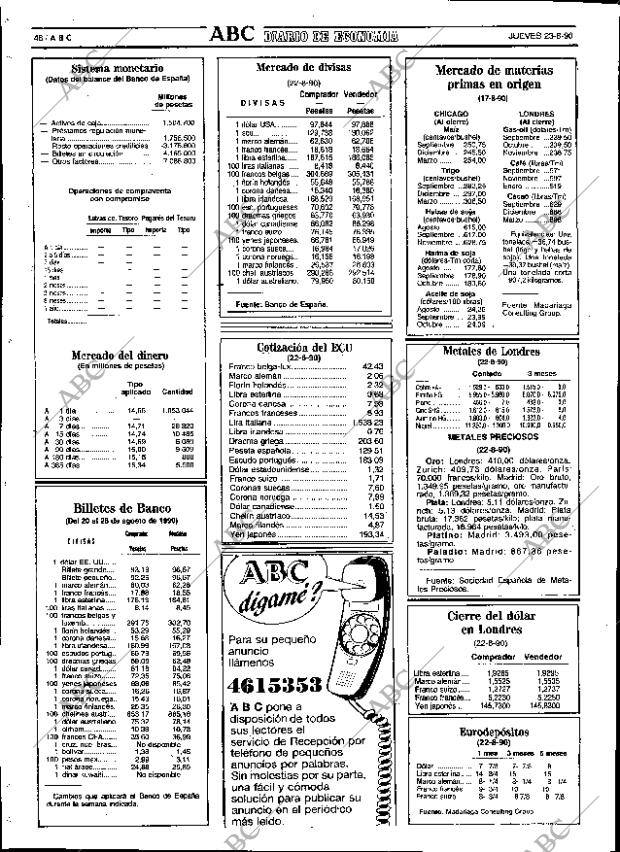 ABC SEVILLA 23-08-1990 página 48