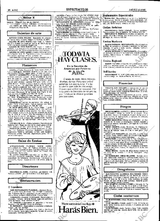 ABC SEVILLA 23-08-1990 página 68