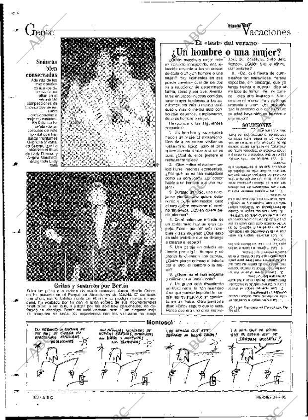 ABC MADRID 24-08-1990 página 100
