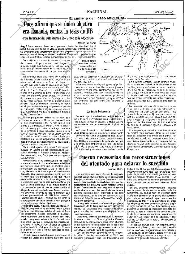 ABC MADRID 24-08-1990 página 18