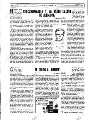 ABC MADRID 24-08-1990 página 22