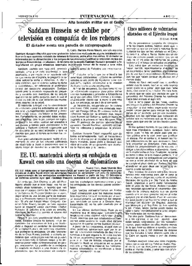 ABC MADRID 24-08-1990 página 27