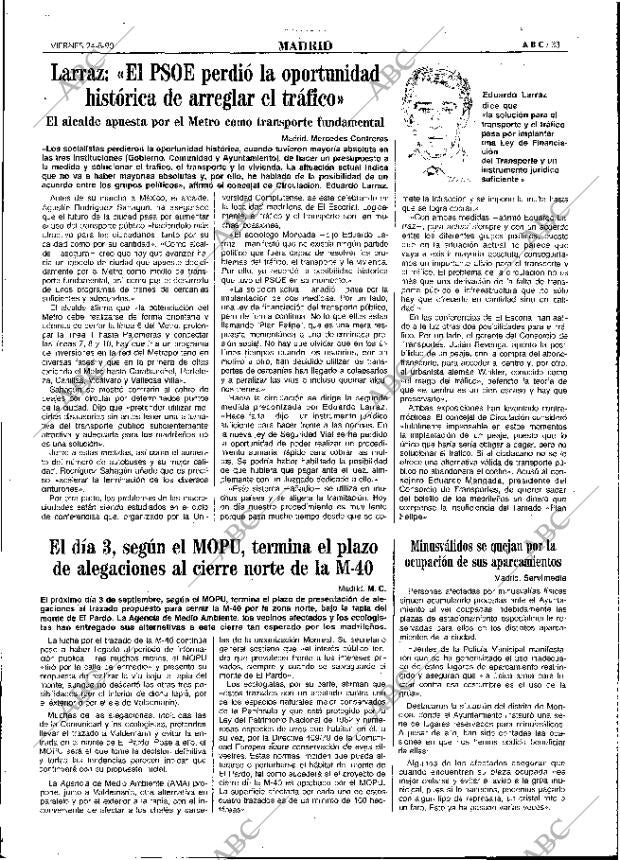 ABC MADRID 24-08-1990 página 33