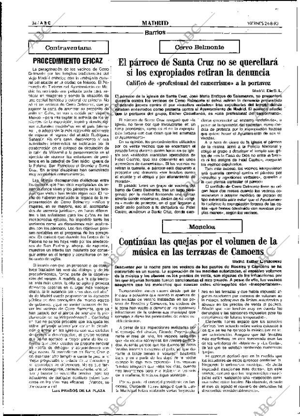 ABC MADRID 24-08-1990 página 34