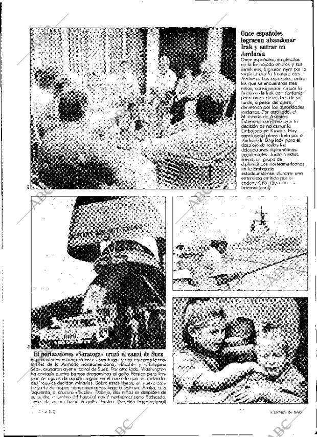 ABC MADRID 24-08-1990 página 4