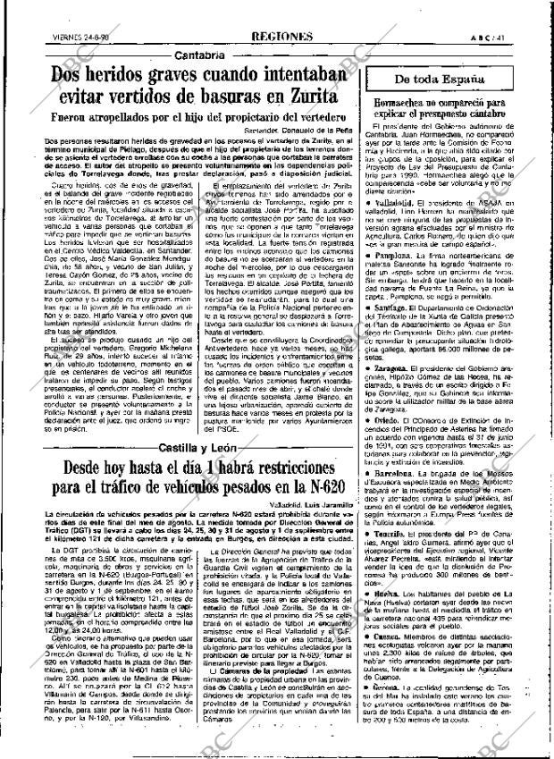ABC MADRID 24-08-1990 página 41