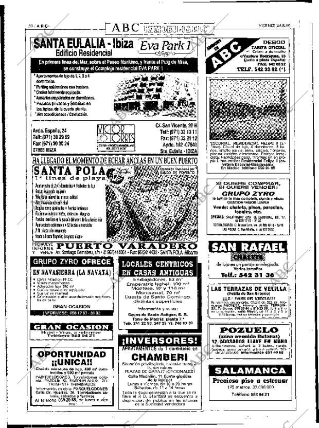 ABC MADRID 24-08-1990 página 50