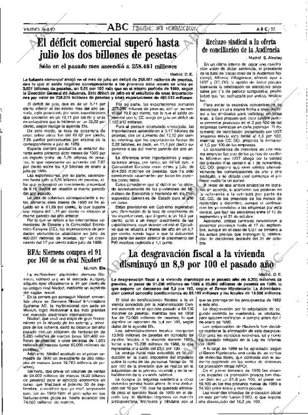 ABC MADRID 24-08-1990 página 55