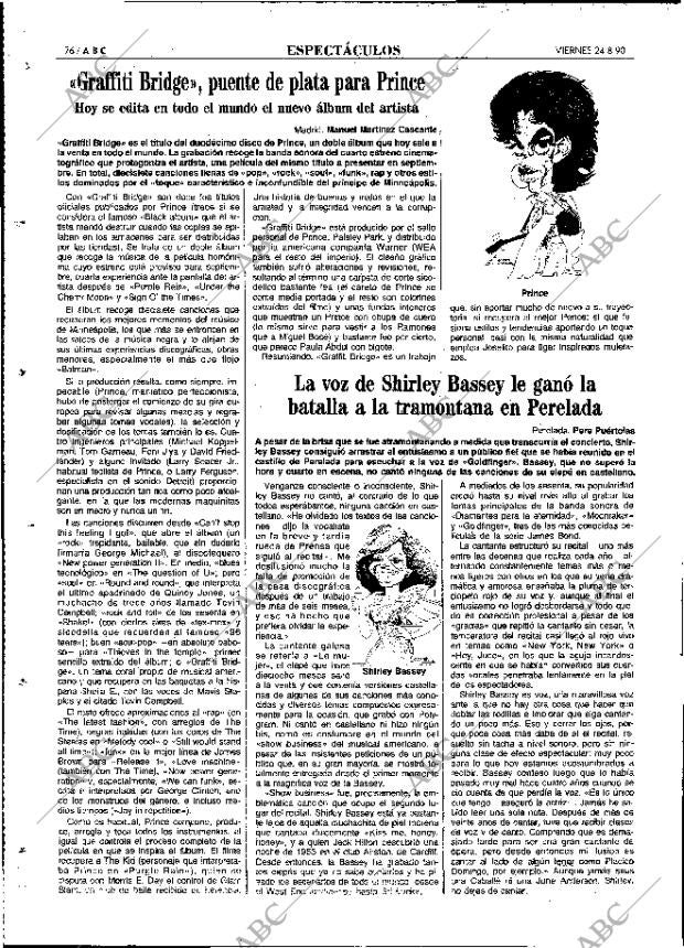 ABC MADRID 24-08-1990 página 76