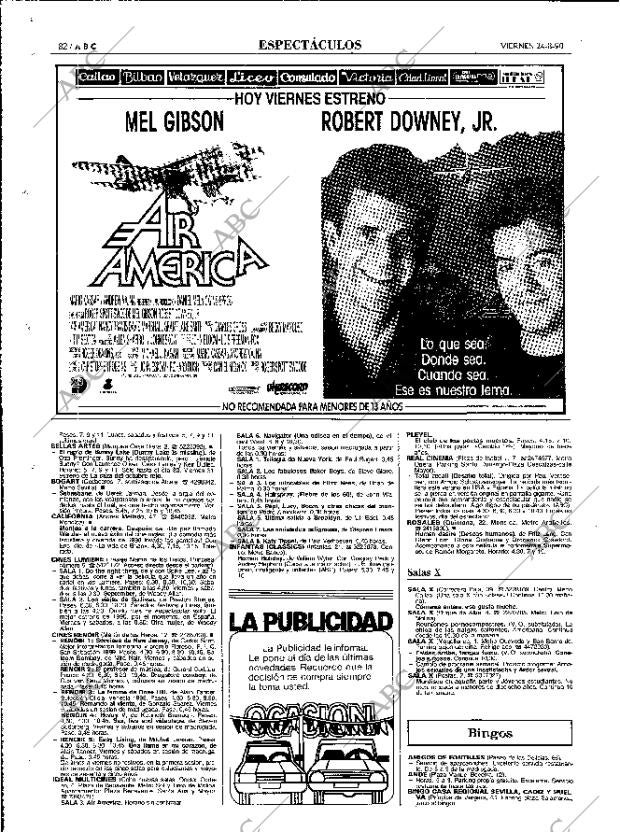 ABC MADRID 24-08-1990 página 82