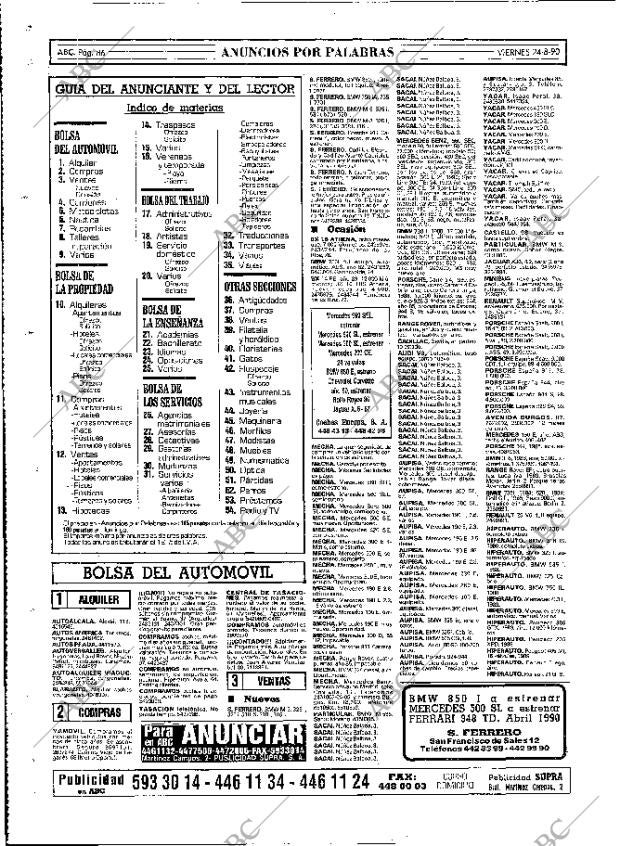 ABC MADRID 24-08-1990 página 86