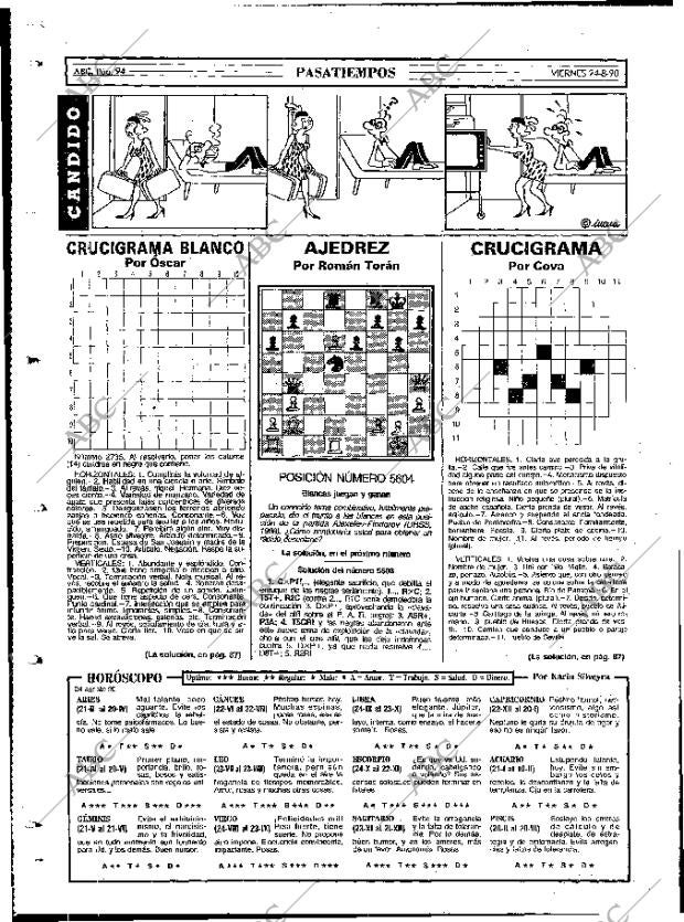 ABC MADRID 24-08-1990 página 94
