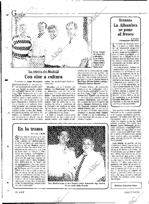 ABC MADRID 24-08-1990 página 98