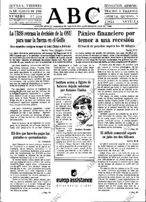 ABC SEVILLA 24-08-1990 página 11