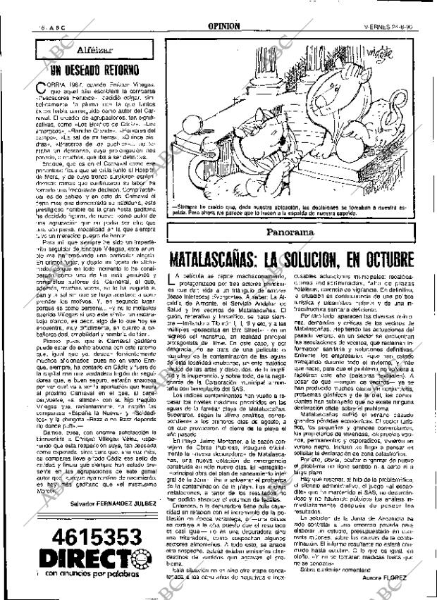 ABC SEVILLA 24-08-1990 página 16