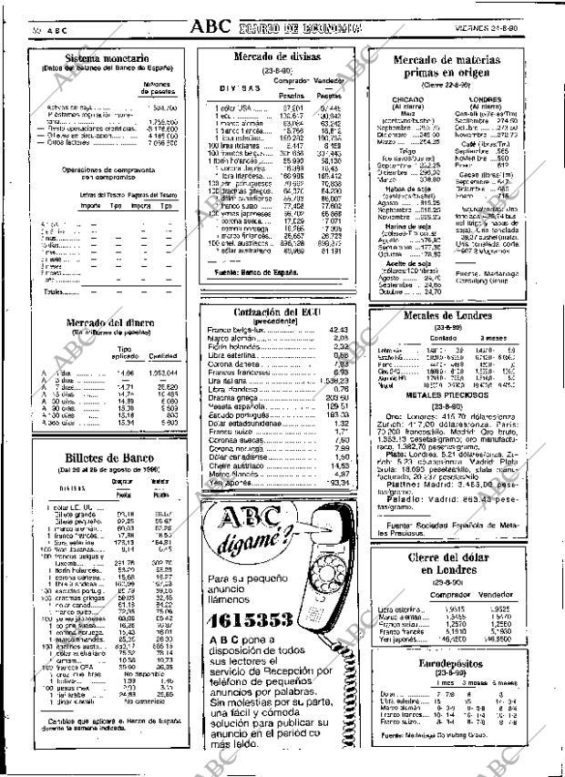 ABC SEVILLA 24-08-1990 página 50