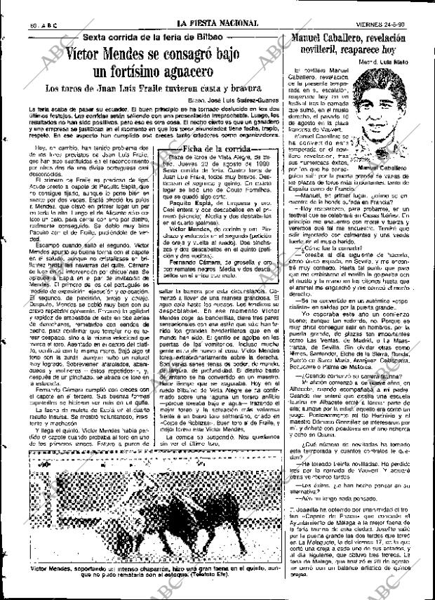 ABC SEVILLA 24-08-1990 página 60