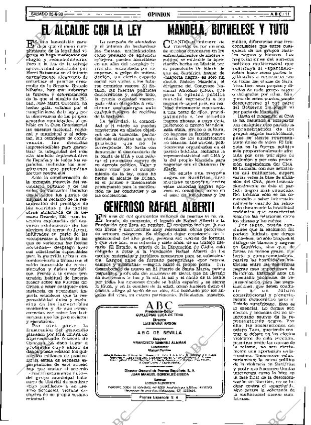 ABC SEVILLA 25-08-1990 página 11