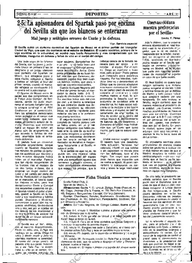 ABC SEVILLA 25-08-1990 página 63